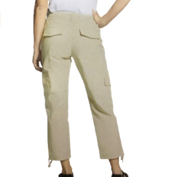 Blossom & Clover Ladies' Cargo Ankle Pants SAND - Picture 2 of 4